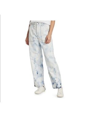 Rag & Bone Acid Wash Skater Jeans Oasis